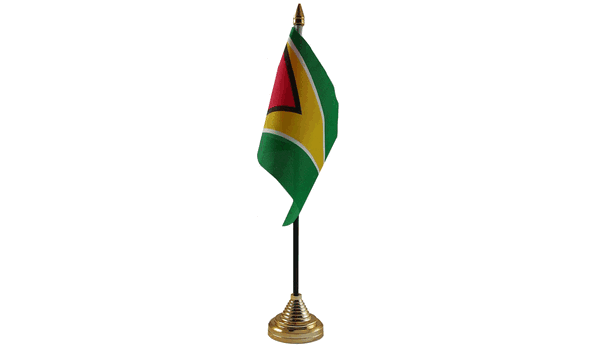 Guyana Table Flags